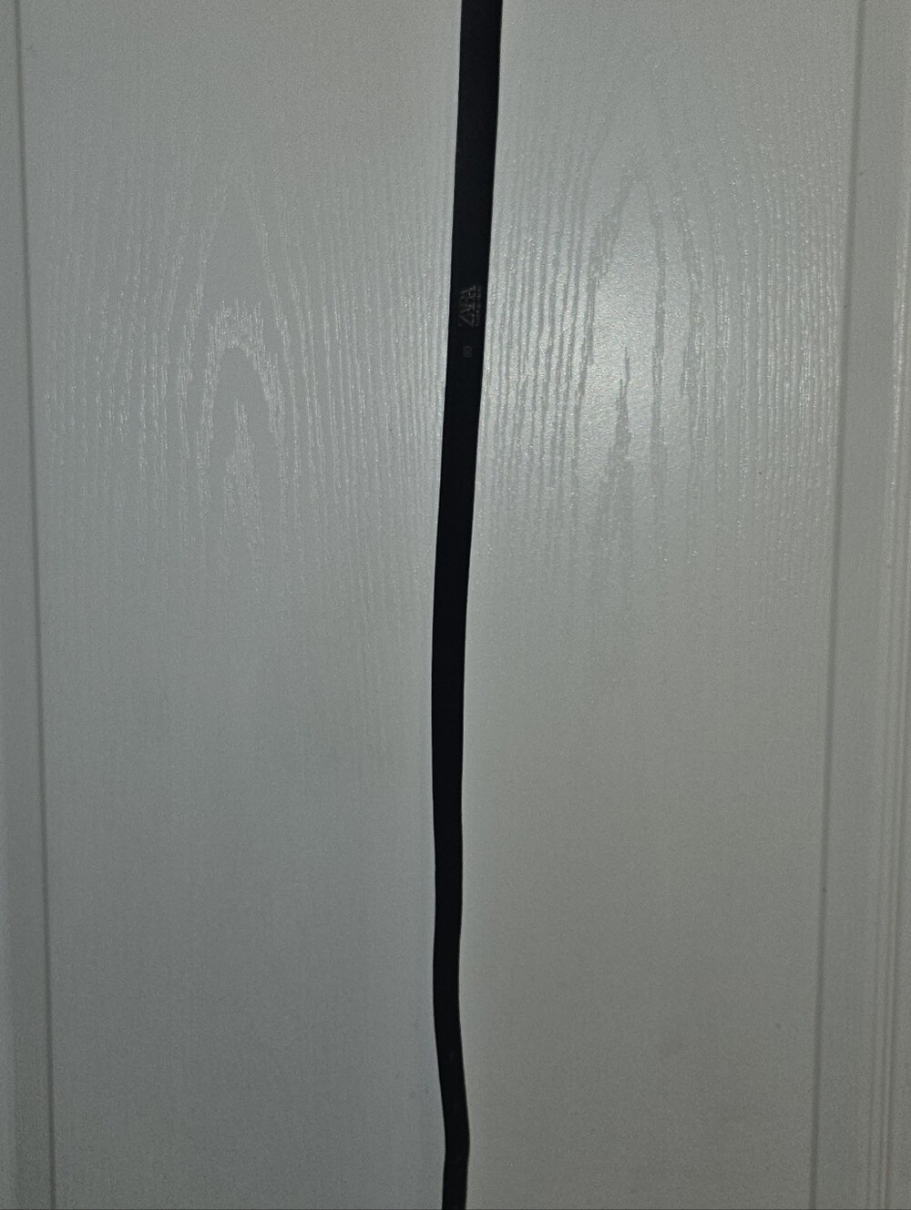 Zara Black Skinny Leather Belt